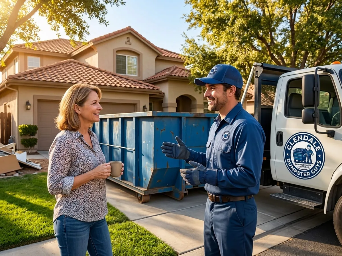 Estate Cleanout Dumpsters in Glendale, CA