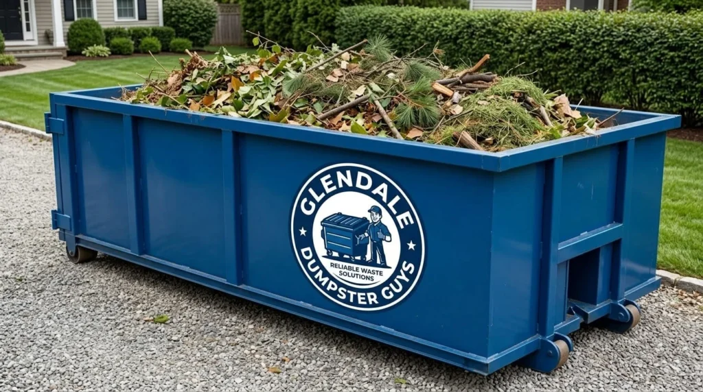 Yard Waste Dumpster Rental Glendale CA